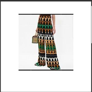 Zara print pants
